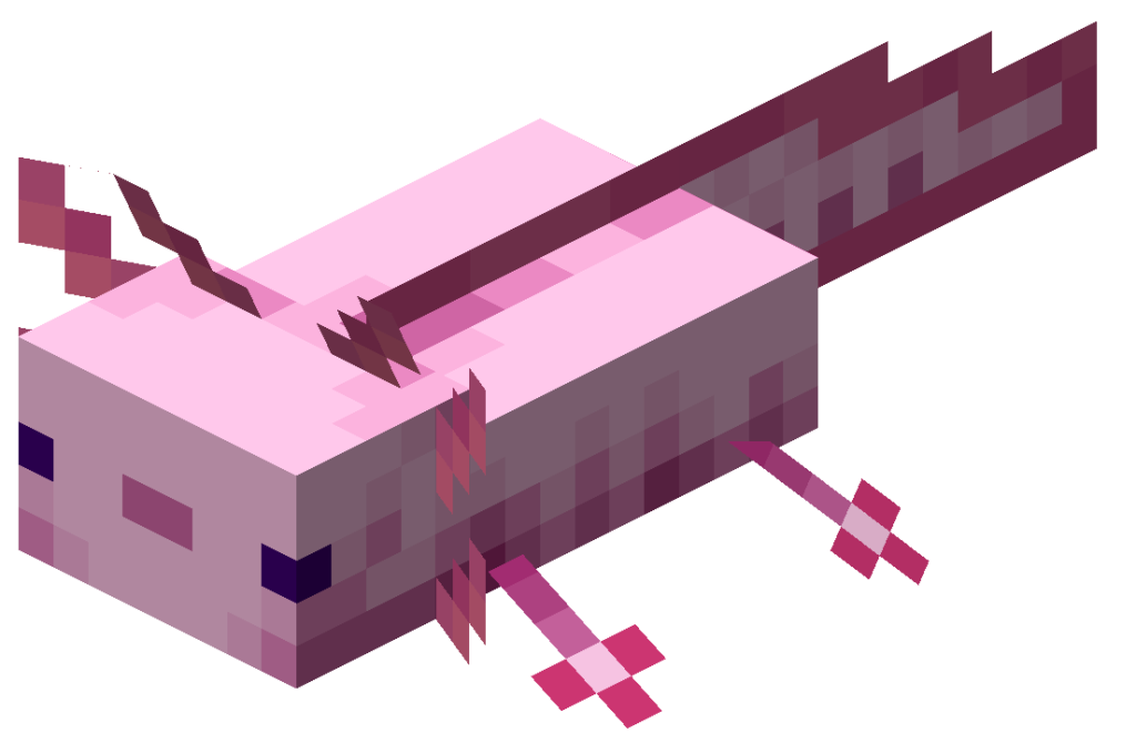 Minecraft axolotl