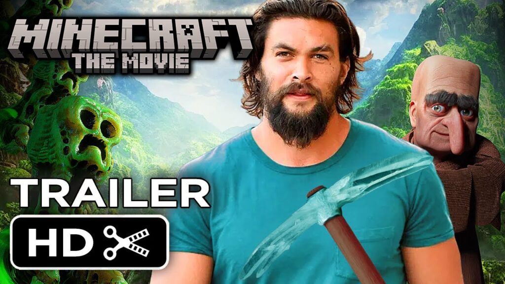 Minecraft movie jason momoa