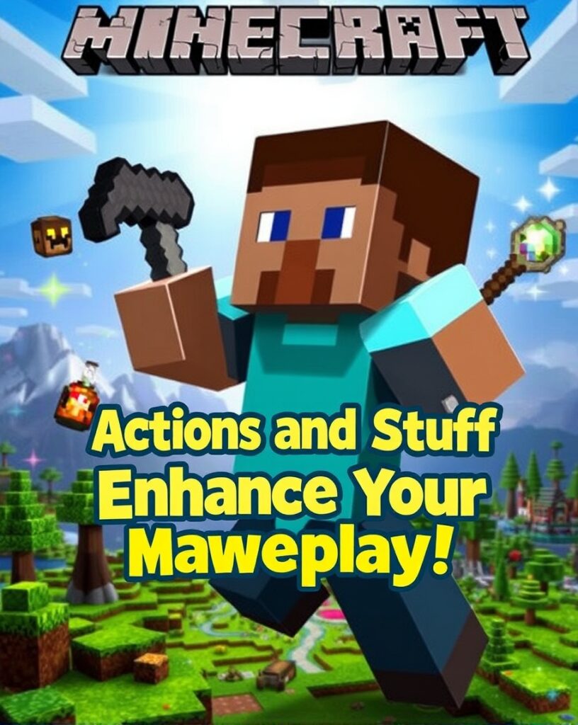 Actions and Stuff Minecraft Java