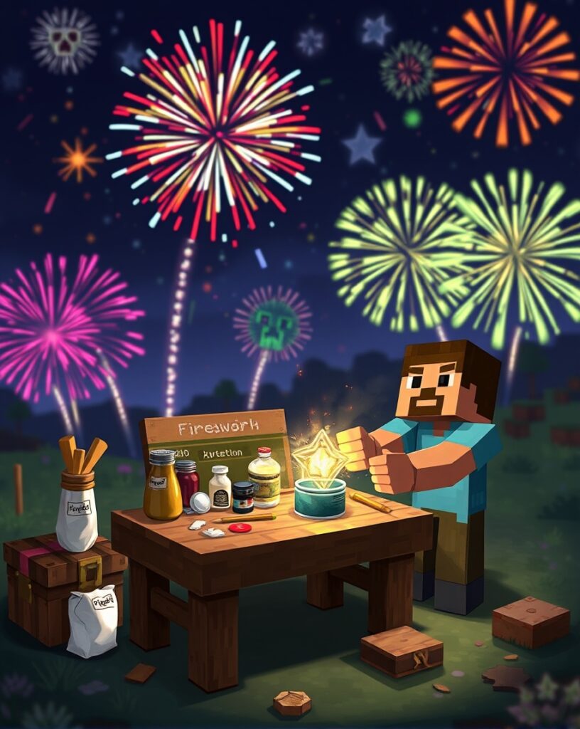 Firework Star Minecraft