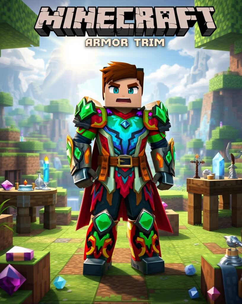 Flow Armor Trim Minecraft