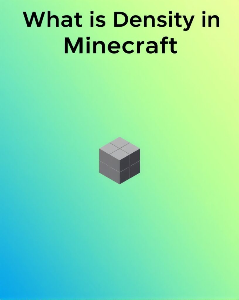 What Is Density in Minecraft