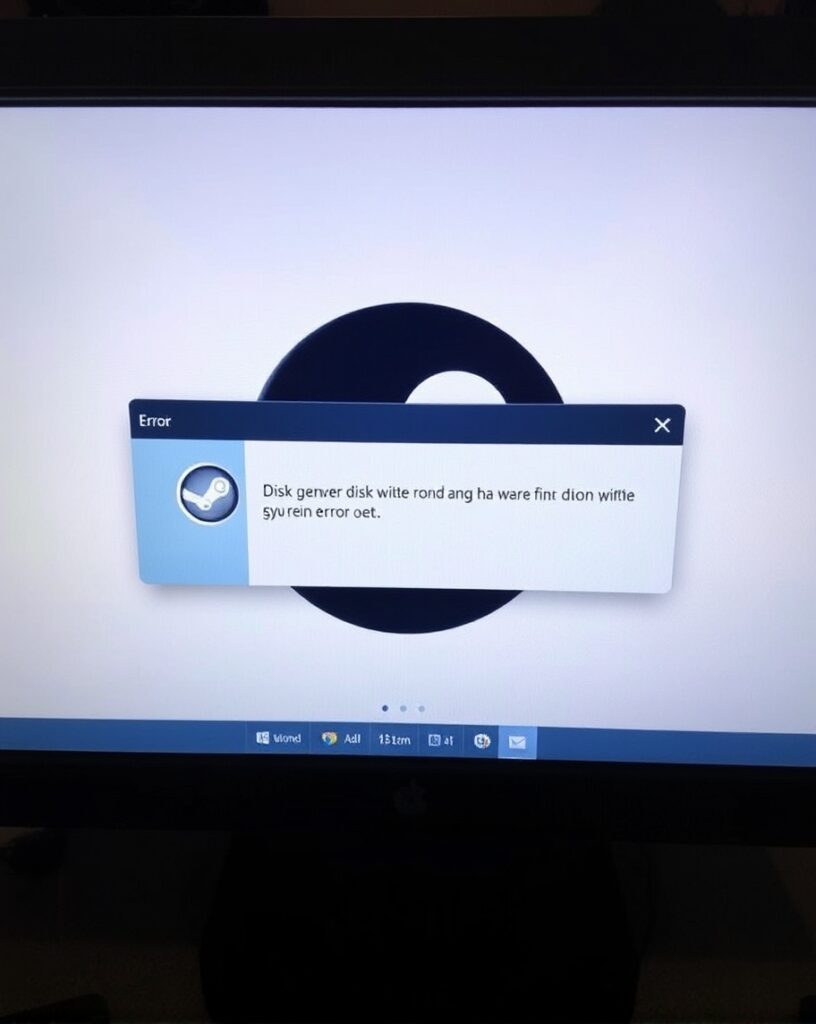 Steam Disk Write Error